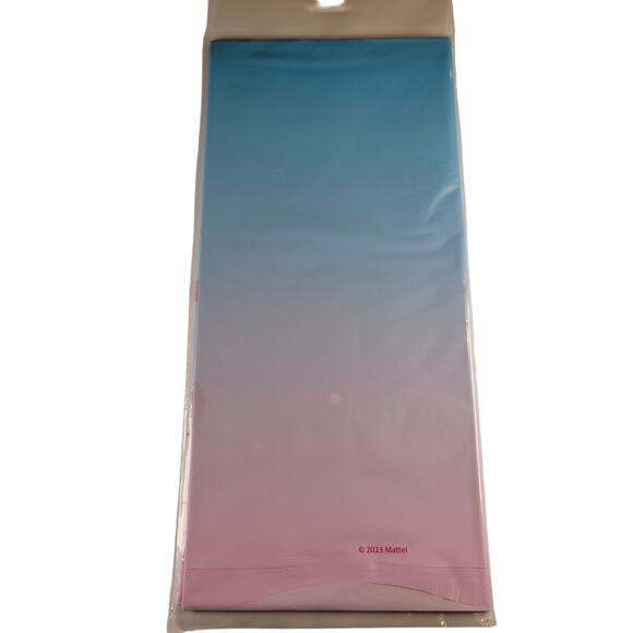 Barbie Tablecover 54” x 96” Plastic Party Tablecloth Malibu Beach Birthday - Picture 2 of 5